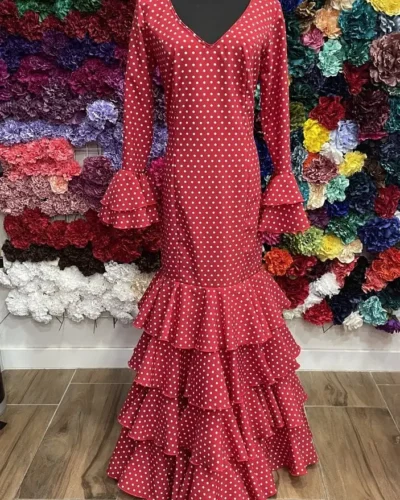 LBF Traje de flamenca Azahar strech. Talla 50