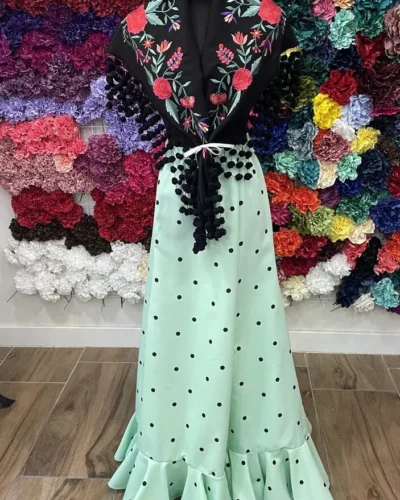 LBF Falda de flamenca. Talla única