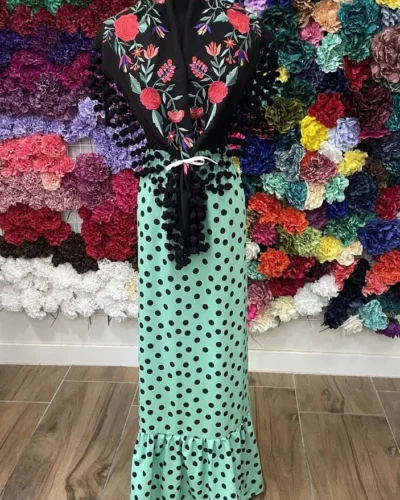 LBF Falda de flamenca. Talla única