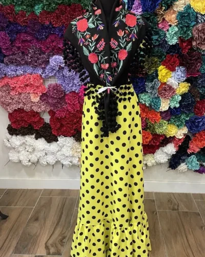 LBF Falda de flamenca. Talla única
