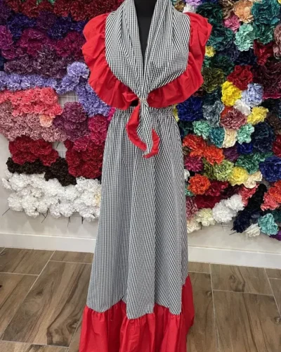 LBF Conjunto Pico y Falda de flamenca. Talla única