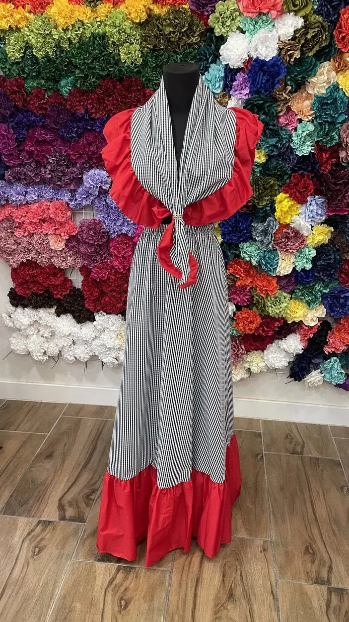 LBF Conjunto Pico y Falda de flamenca. Talla única