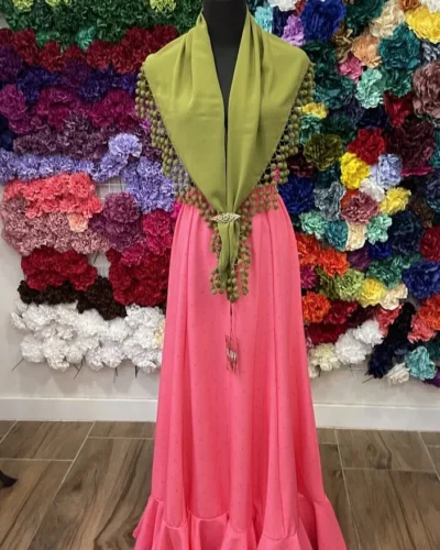 LBF Falda de flamenca. Talla única