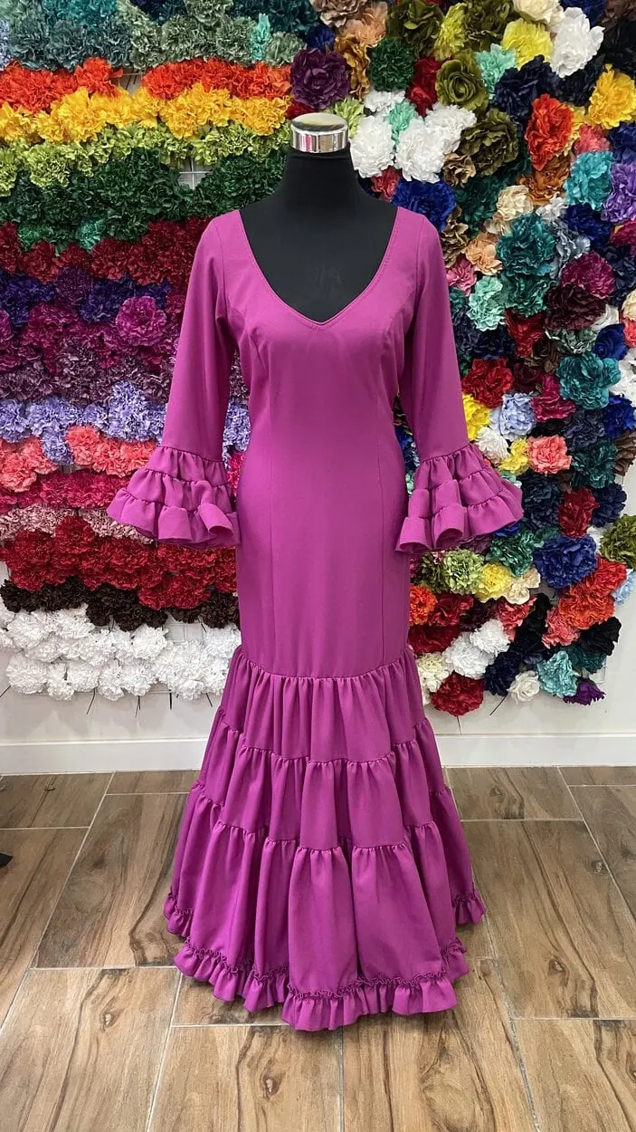 LBF Traje flamenca Eva strech. Talla 46