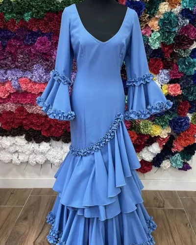 LBF Traje flamenca Jade strech. Talla 46