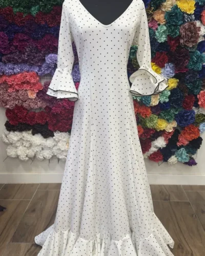 LBF Traje flamenca Nejas Lycra Bioelastica. Talla 42