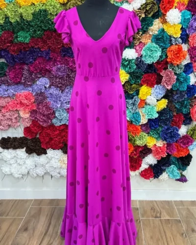 LBF Traje de flamenca bata lcyra. Tallas S-M