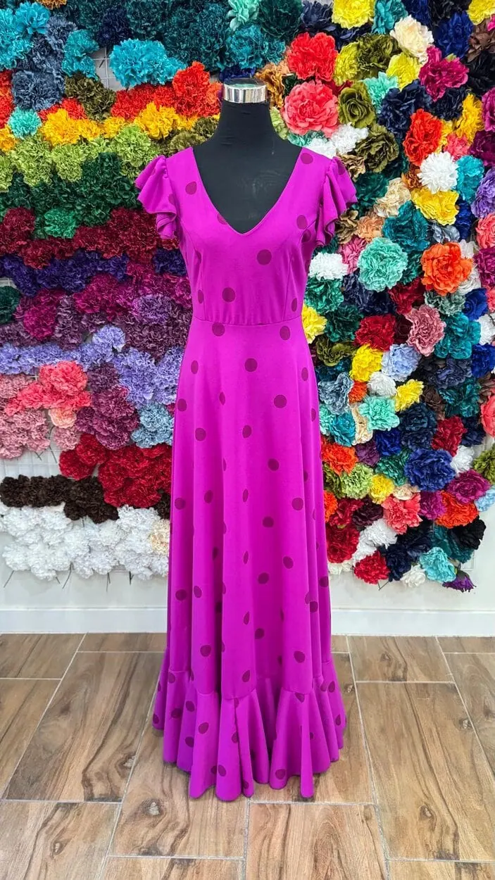 LBF Traje de flamenca bata lcyra. Tallas S-M