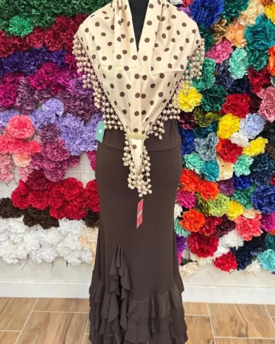 LBF Falda de flamenca. Talla única