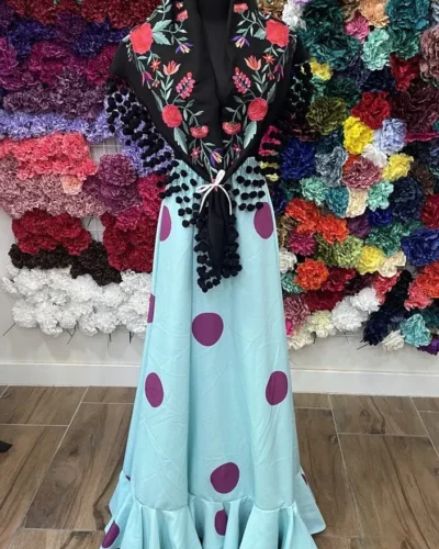 LBF Falda de flamenca. Talla única
