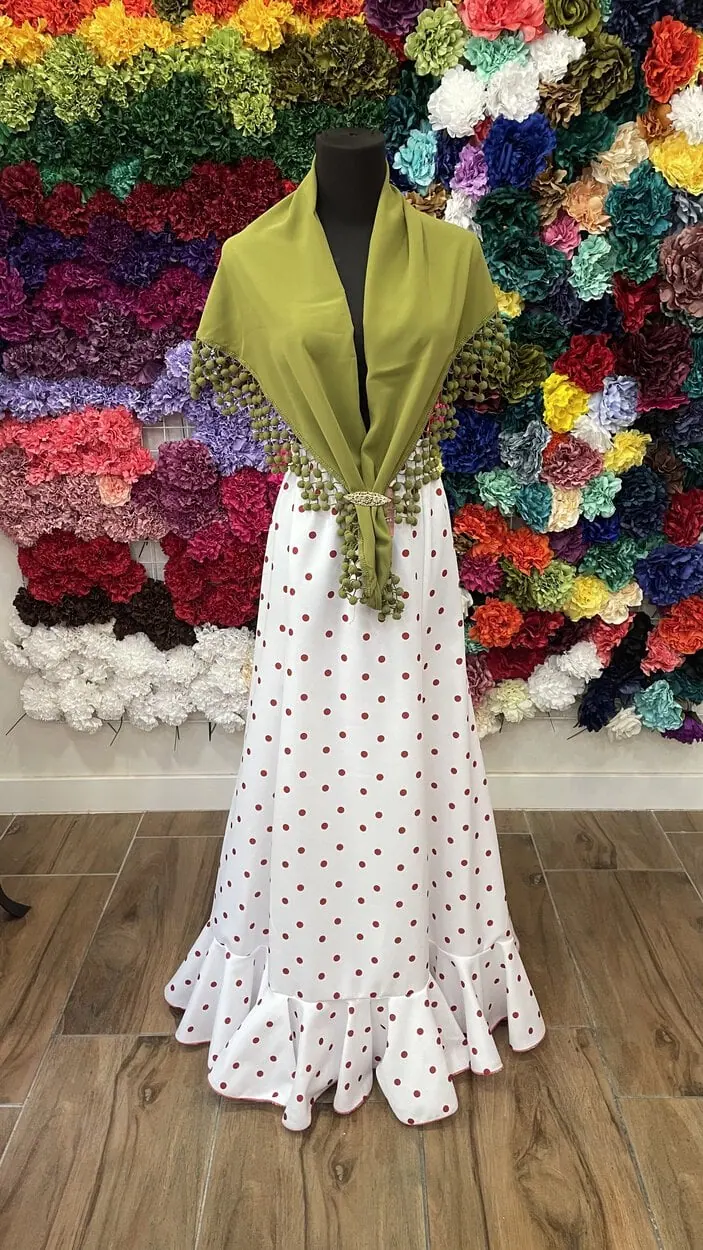 LBF Falda de flamenca. Talla única