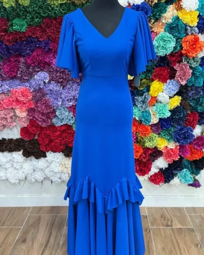 LBF Traje de flamenca bata lycra. Tallas S-M