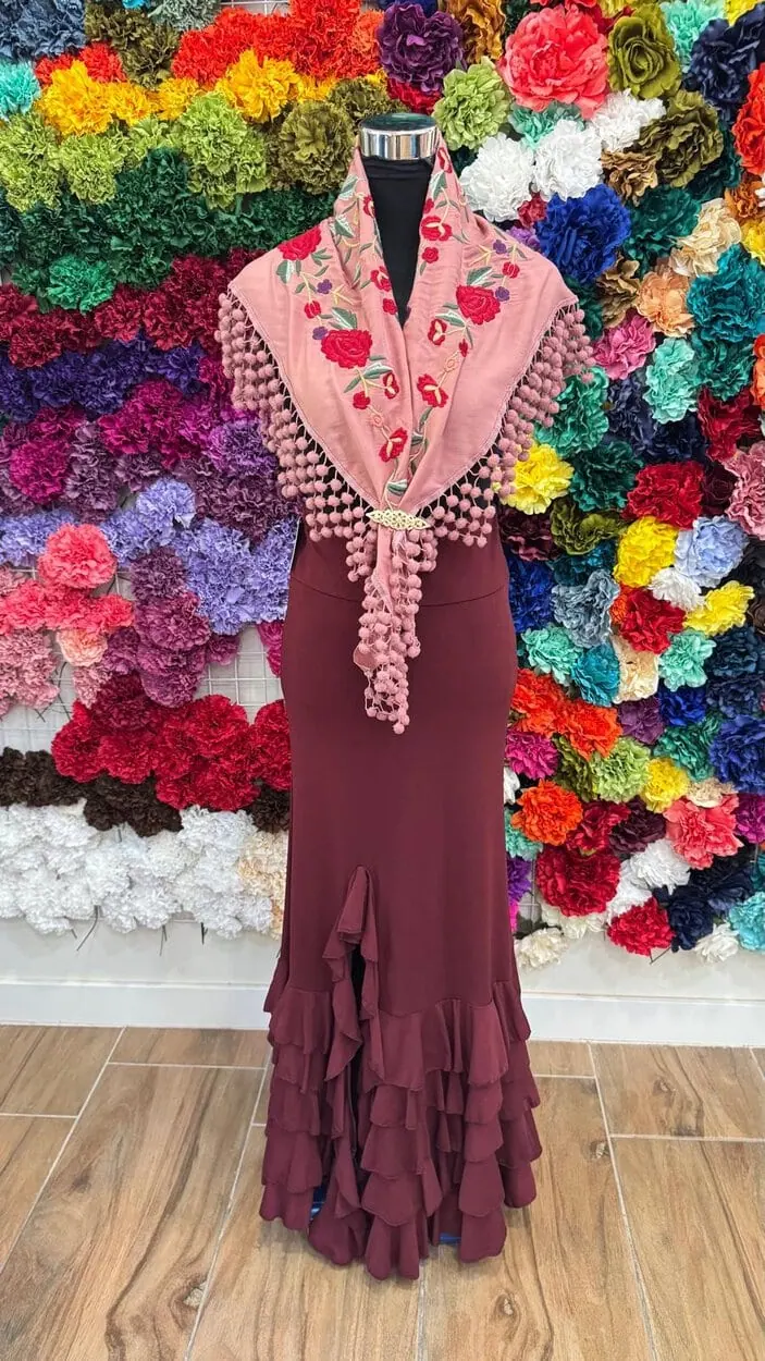 LBF Falda de flamenca. Talla única