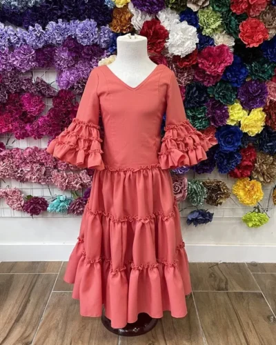 LBF  Traje de flamenca niña. Talla 6
