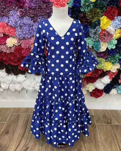 LBF  Traje de flamenca niña. Talla 8