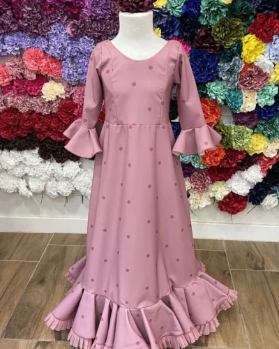 LBF  Traje de flamenca niña. Talla 8