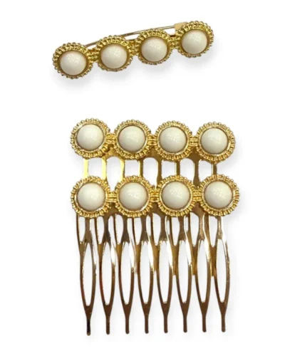 LBF Conjunto de peines y broche
