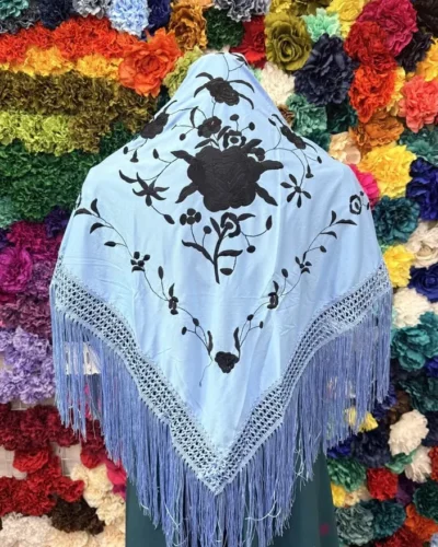 LBF Mantón de flamenca de máquina