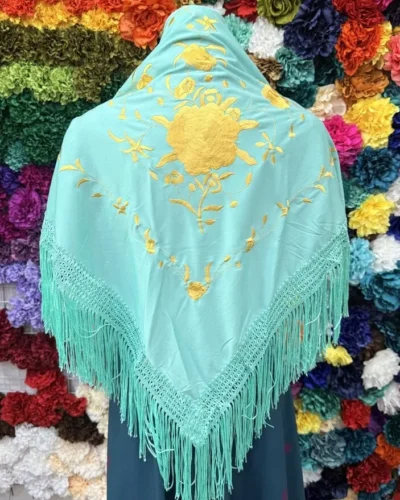 LBF Mantón de flamenca de máquina