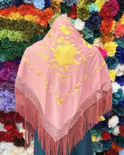 LBF Mantón de flamenca de máquina