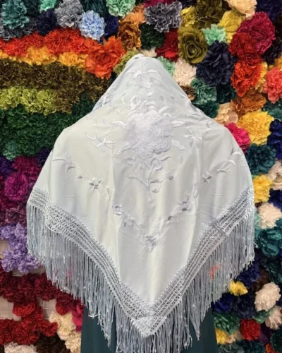 LBF Mantón de flamenca de máquina
