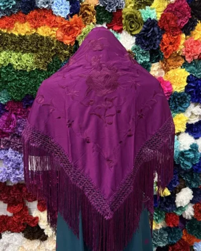 LBF Mantón de flamenca de máquina