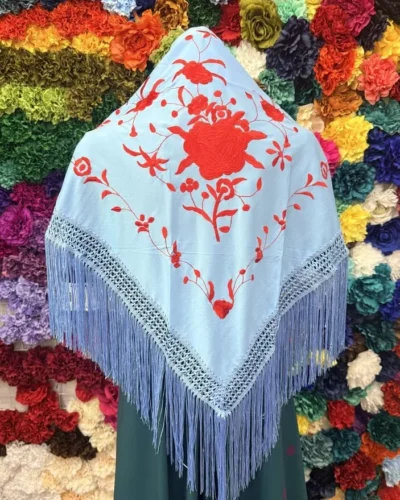 LBF Mantón de flamenca de máquina