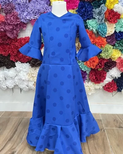 LBF  Traje de flamenca niña strech. Talla 4