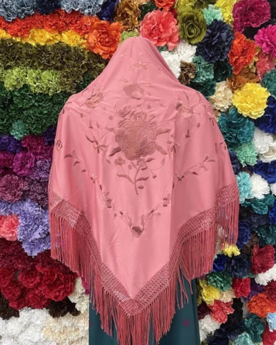 LBF Mantón de flamenca de máquina