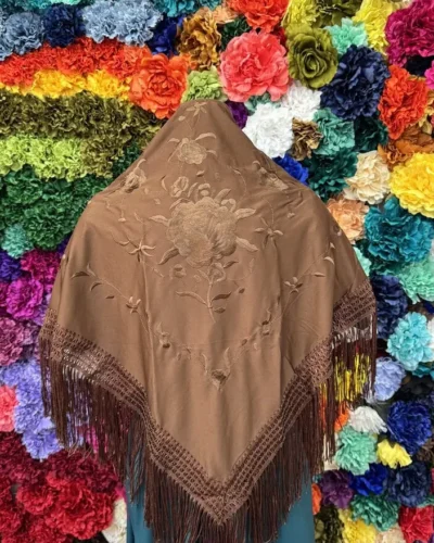 LBF Mantón de flamenca de máquina
