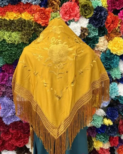 LBF Mantón de flamenca de máquina