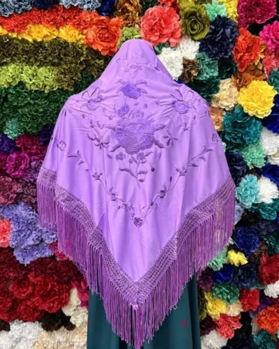 LBF Mantón de flamenca de máquina
