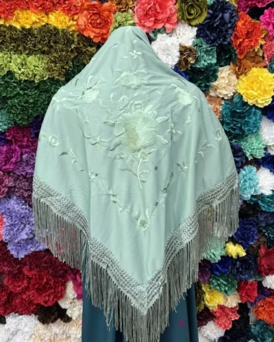 LBF Mantón de flamenca de máquina