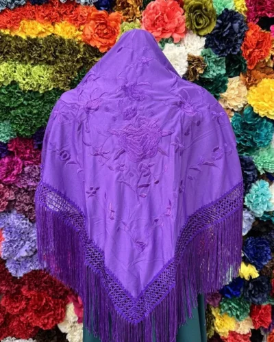LBF Mantón de flamenca de máquina