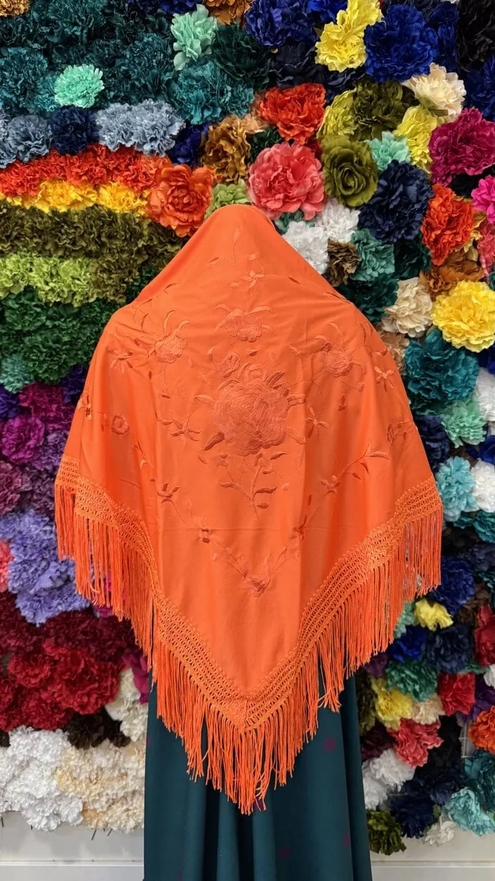 LBF Mantón de flamenca de máquina