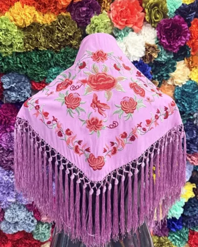 LBF Mantón flamenca niña