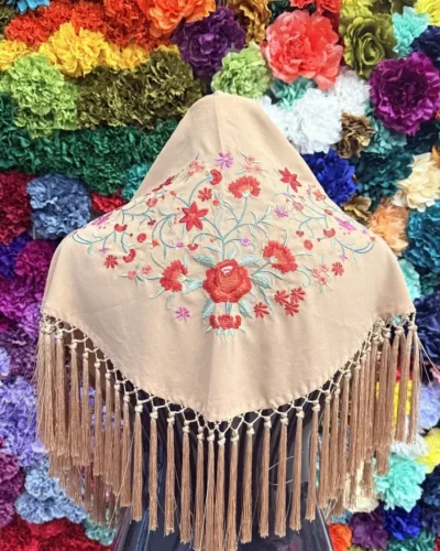 LBF Mantón flamenca niña