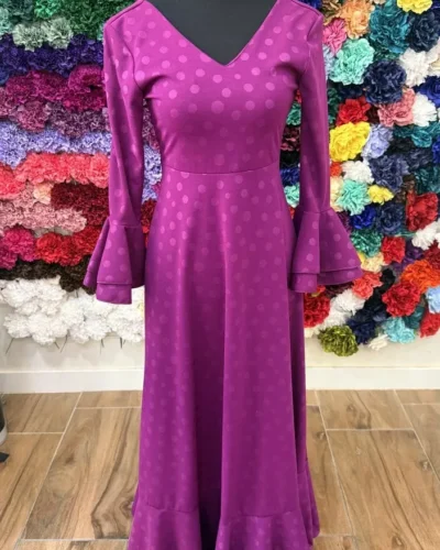 LBF  Traje de flamenca niña Lycra. Talla 12