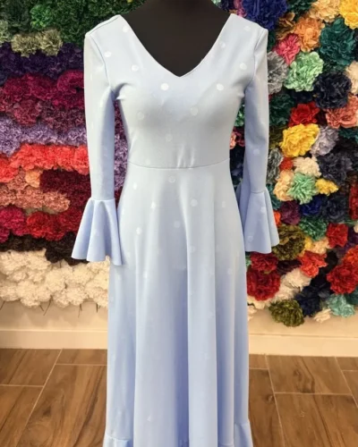 LBF  Traje de flamenca niña  Lycra. Talla 12