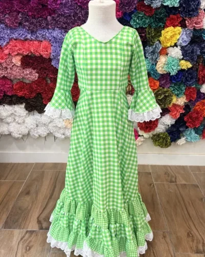 LBF  Traje de flamenca niña. Talla 6