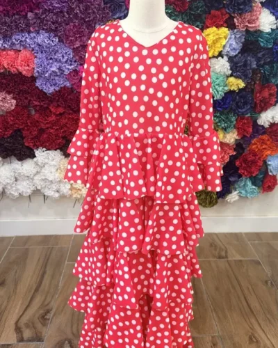 LBF  Traje de flamenca niña. Talla 10