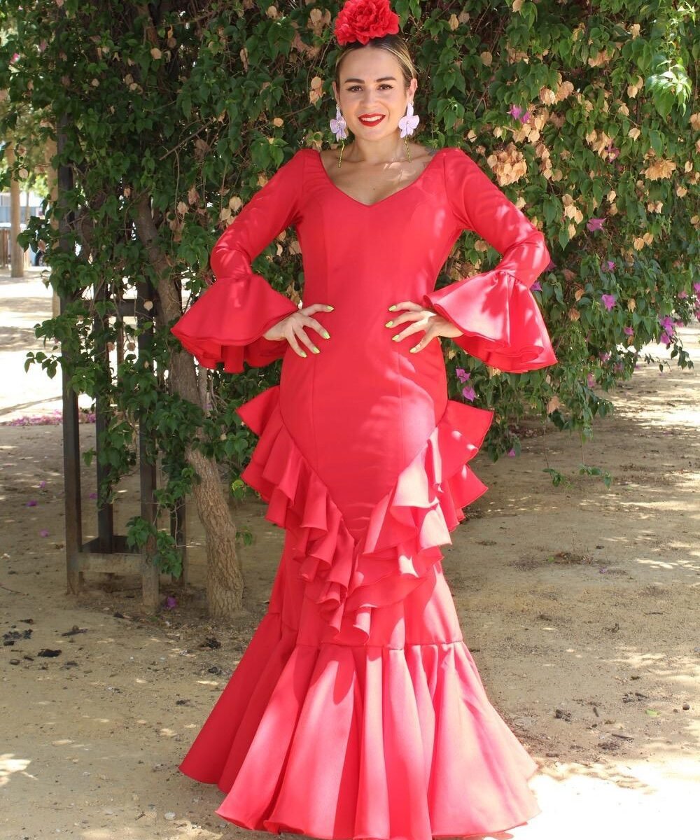 Traje de flamenca