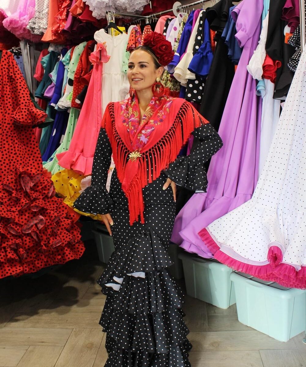 LBF TRAJE DE FLAMENCA NEGRO