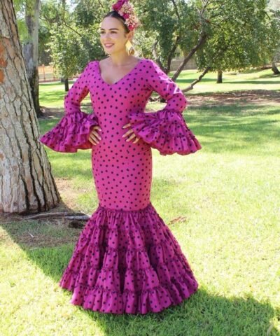 LBFV traje de flamenca CANASTERO BUGANVILLA