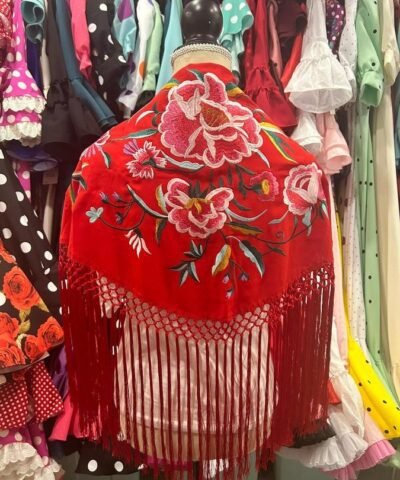 Mantón de flamenca