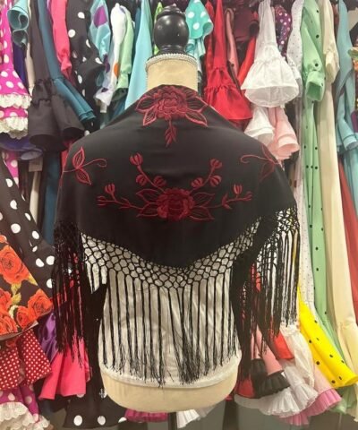 Mantón de flamenca