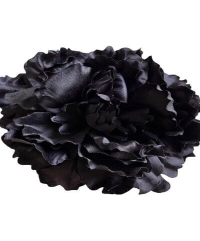 Flor de Dalia grande negra